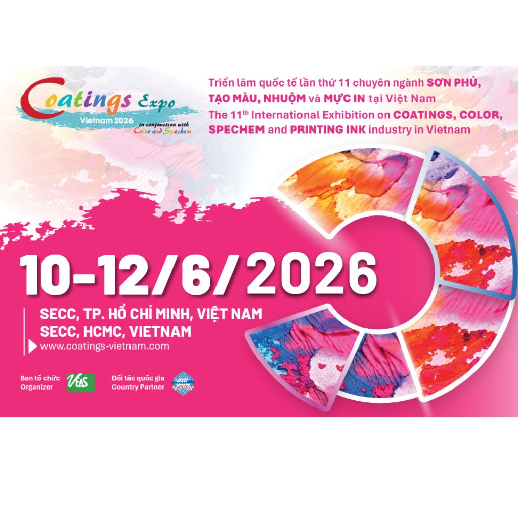 COATINGS EXPO VIETNAM 2026 – KHỞI ĐỘNG MÙA TRIỂN LÃM SẮC MÀU &amp; CÔNG NGHỆ TẠI SECC